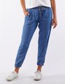 Elm Forence Chambray Pant - Washed Blue