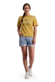 Mons Royale Icon Relaxed Tee Wild Things - Honey