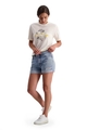 Mons Royale Icon Relaxed Tee Wild Things - White