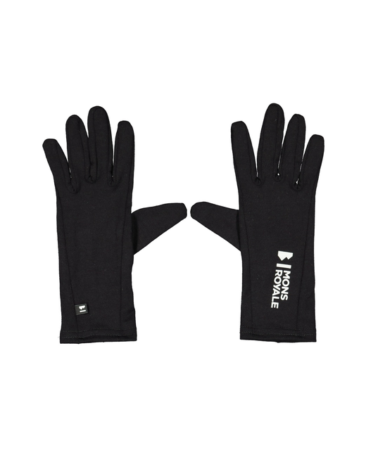 Mons Royale Unisex Volta Glove Liner - Black