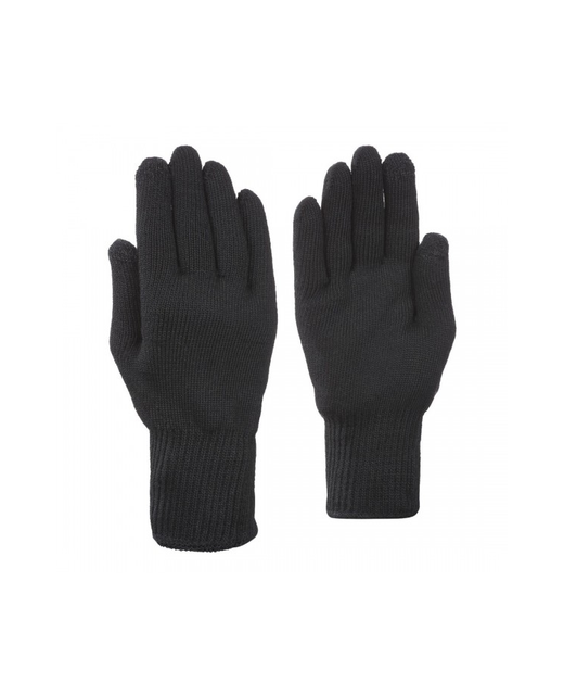Mountain Adventure Glove Liner Junion O/S - Black