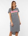 Elm Time and Place  Dress - Navy/White Stripe