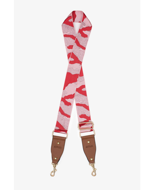 Antler Bag Strap - Camo Pink and Red