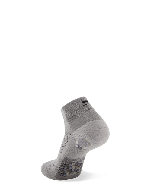 Mons Royale - Atlas Merino Ankle Sock - Grey Marl