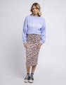 All About Eve Alannah Midi Skirt - Print
