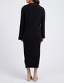 Elm Maple Knit Dress - Black