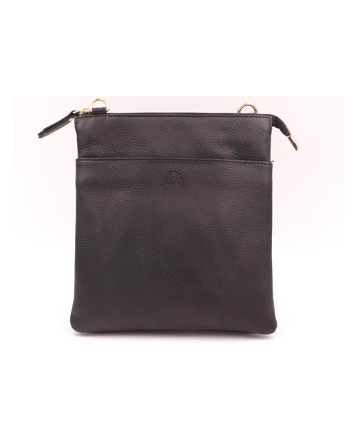 Second Nature Bag Cross Body Leather -  Black