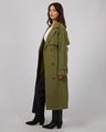 All About Eve Trench Coat - Khaki