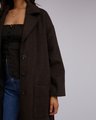 All About Eve Mnahatten Coat - Brown